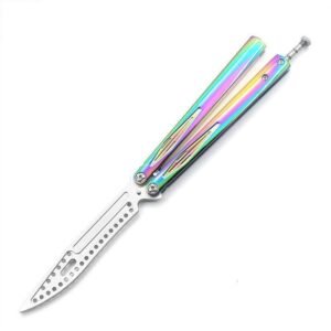 New Particle ORCA Practice Butterfly Integrated Alloy manico alta qualita CNC