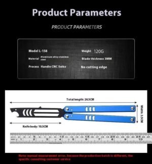 Aluminum manico integrated CSGO peripheral Butterfly Trainer