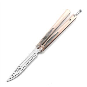 New Particle ORCA Practice Butterfly Integrated Alloy manico alta qualita CNC