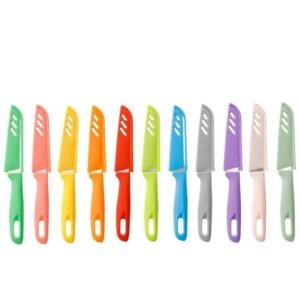 10 pcs paring coltello set /Color Mix kitchen/camping/fish coltello
