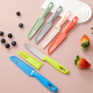 10 pcs paring coltello set /Color Mix kitchen/camping/fish coltello
