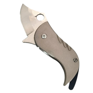 Spider C256 coltello da collo Aluminum manico