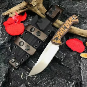 Outdoor forged coltello da sopravvivenza alta durezza camping sharp portable coltello