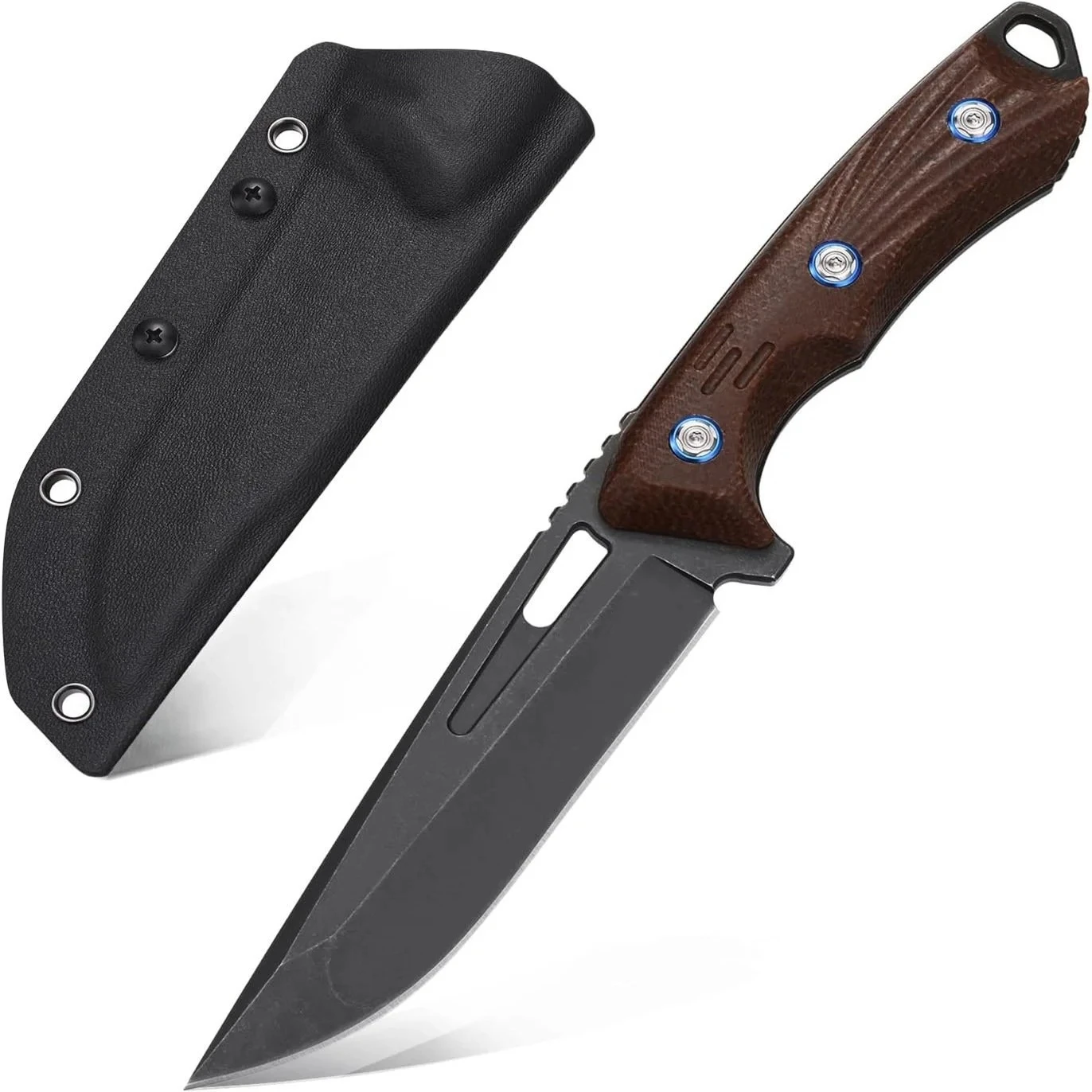 EF127 fixed straight coltello 14C28N steel + coarse grain imported linen manico coltello da sopravvivenza 1 EF127 fixed straight coltello 14C28N steel + coarse grain imported linen manico coltello da sopravvivenza