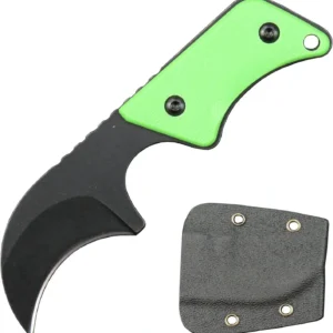 Coltello da collo G10 manico with kydex sheath EDC tool