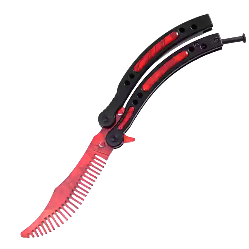 Balisong Butterfly Comb Csgo Peripheral Butterfly Practice coltello Throwing coltello Training coltello 1 Balisong Butterfly Comb Csgo Peripheral Butterfly Practice coltello Throwing coltello Training coltello