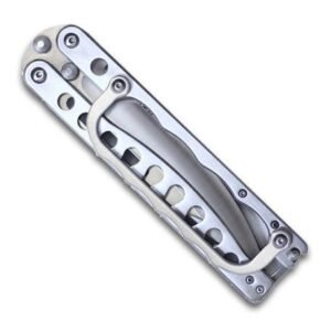 Butterfly trench coltello-4 colors pieghevole Balisong with knuckle guard