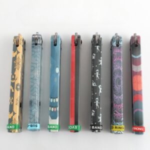 Coltello butterfly Flip Hand coltello Fancy Plastic coltello Training coltello pieghevole Squid Safe No Open Edge