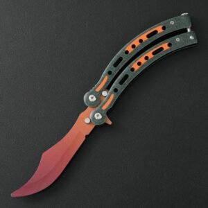 CSGO Butterfly Slaughter coltello trainer balisong Upgraded
