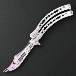 CSGO Butterfly Slaughter coltello trainer balisong Upgraded