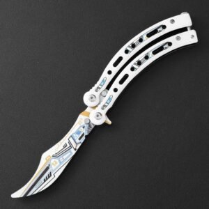 CSGO Butterfly Slaughter coltello trainer balisong Upgraded