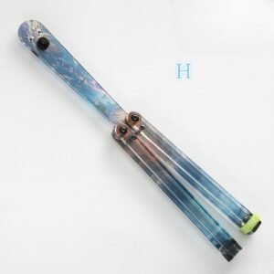Coltello butterfly Jenny Fancy Plastic coltello Training coltello pieghevole Squid