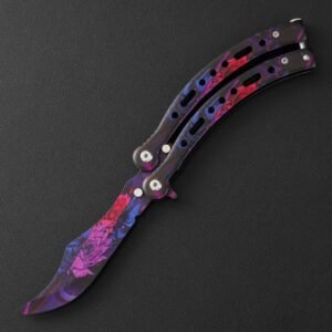 CSGO Butterfly Slaughter coltello trainer balisong Upgraded