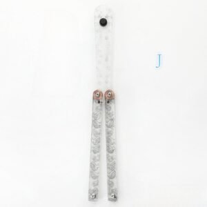 Coltello butterfly Flip Hand coltello Training coltello pieghevole Squid Safe No Open Edge