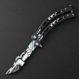 CSGO Butterfly Slaughter coltello trainer balisong Upgraded