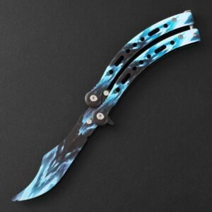 CSGO Butterfly Slaughter coltello trainer balisong Upgraded