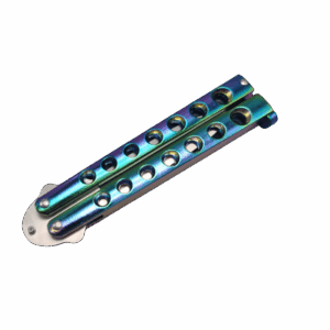 Alta qualita Helix Butterfly coltello balisong RAINBOW