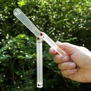 Transparent coltello butterfly Uncut Training coltello coltello pieghevole Flinging coltello Plastic pc Squid Smiley Joker
