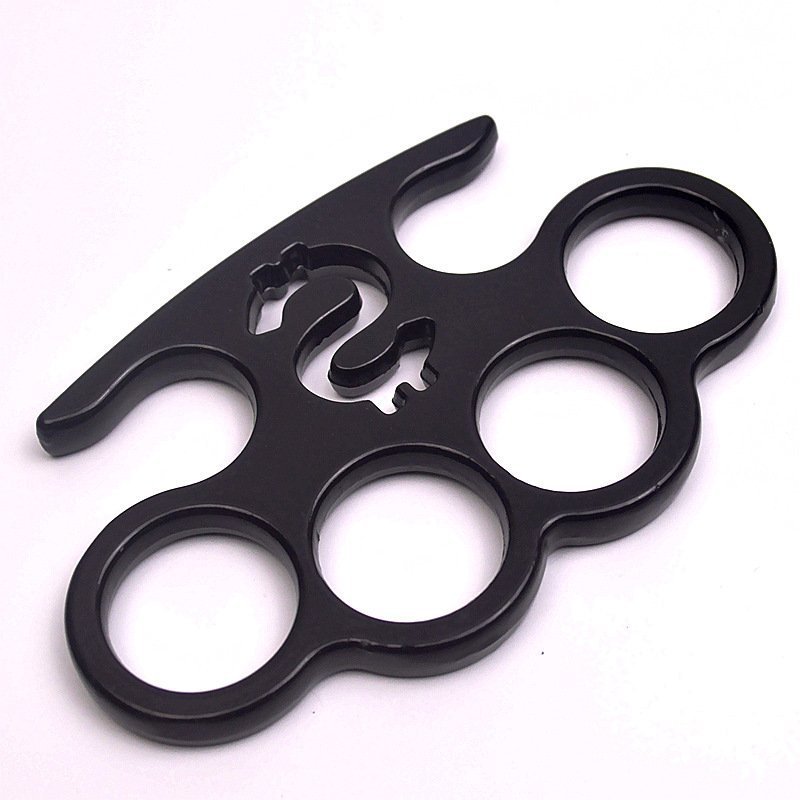 22735176304_1982864080.jpg Tirapugni Anello con fibbia a pugno di serpente a due zampe, nocca di tigre a quattro dita