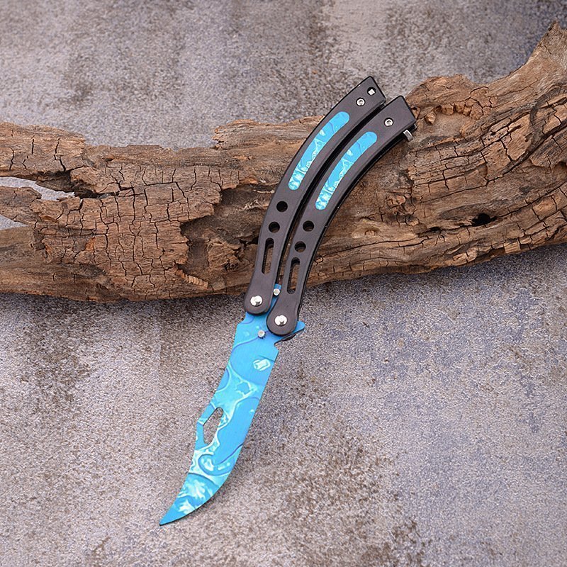 主图-21.jpg CSGO Balisong Butterfly tattico Combat Trainer