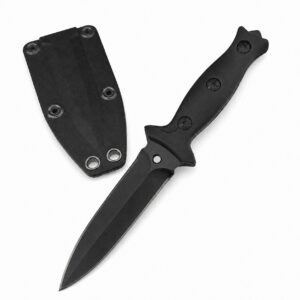 (G46) Occhi velenosi Doppio-Peaked mano Spinta Dagger