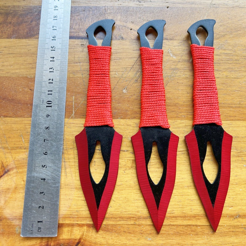 Set di coltelli da lancio da allenamento YF183 – 3 pezzi, Arancione Set di coltelli da lancio da allenamento YF183 – 3 pezzi, Arancione